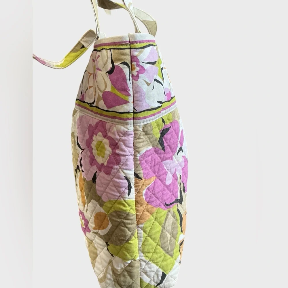 Vera Bradley Portobello Road Quilted Tote Retired Floral Bag